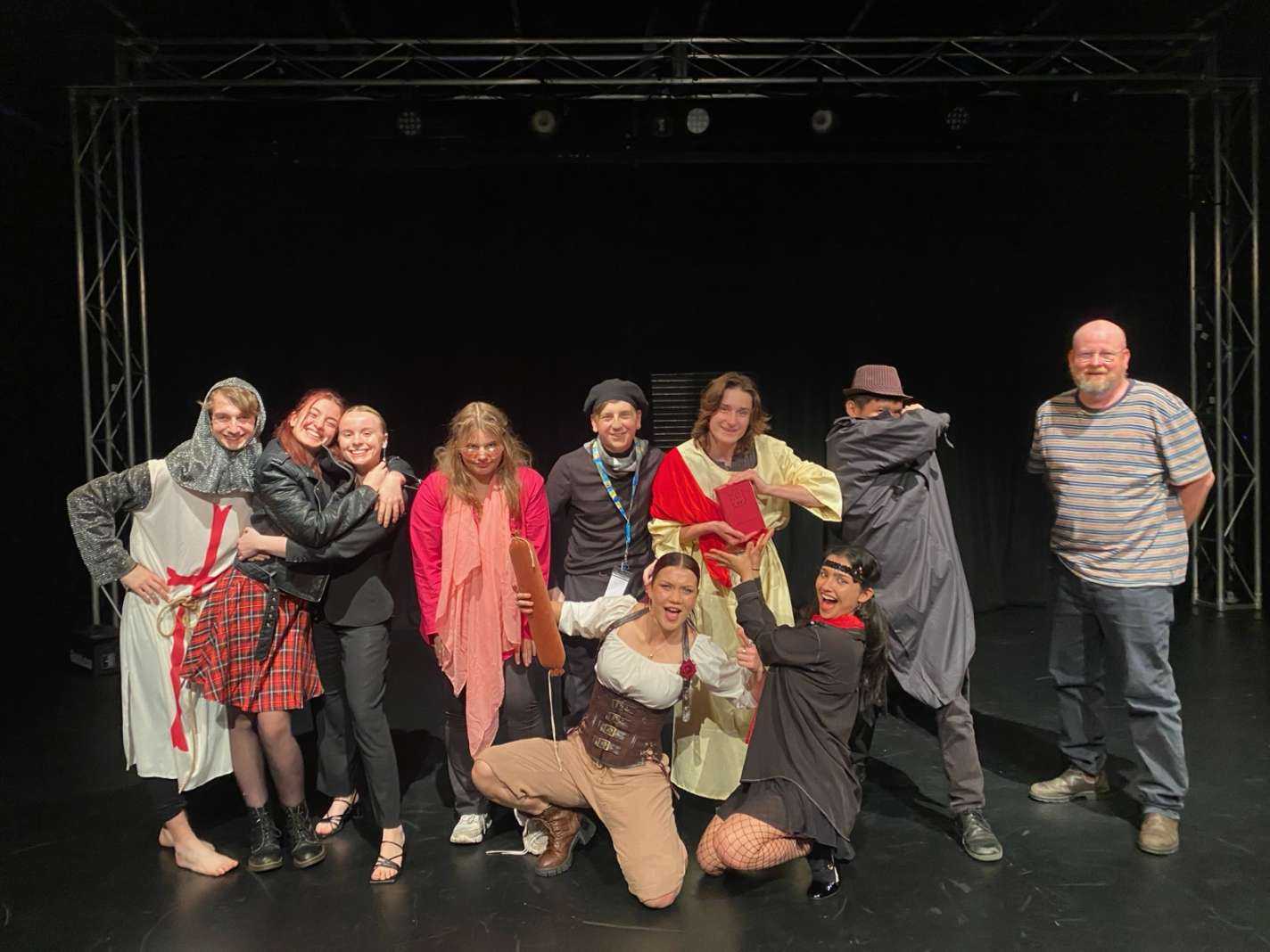 Unit 4 drama studies students