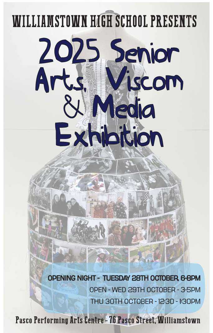 2025 Senior Arts, Visual Communication & Media Exhibition