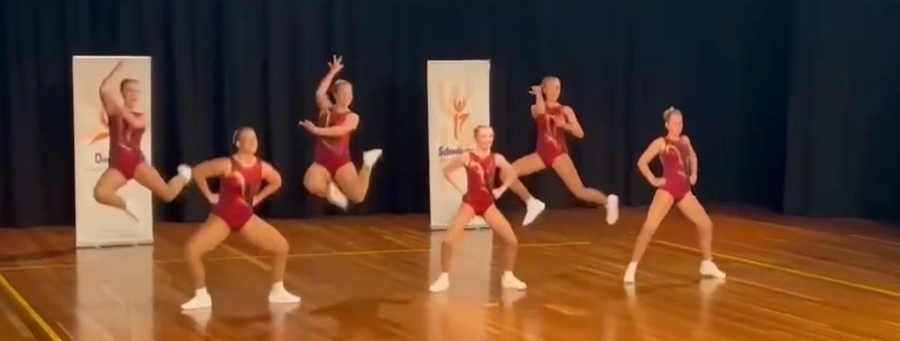 WHS Shine aerobics