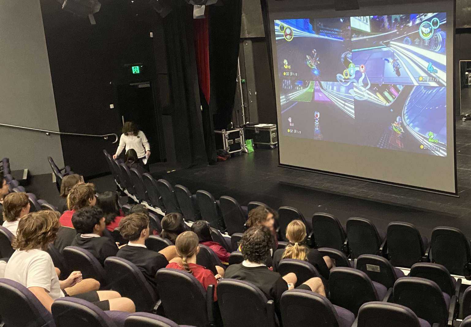4 Mario Cart in the theatre