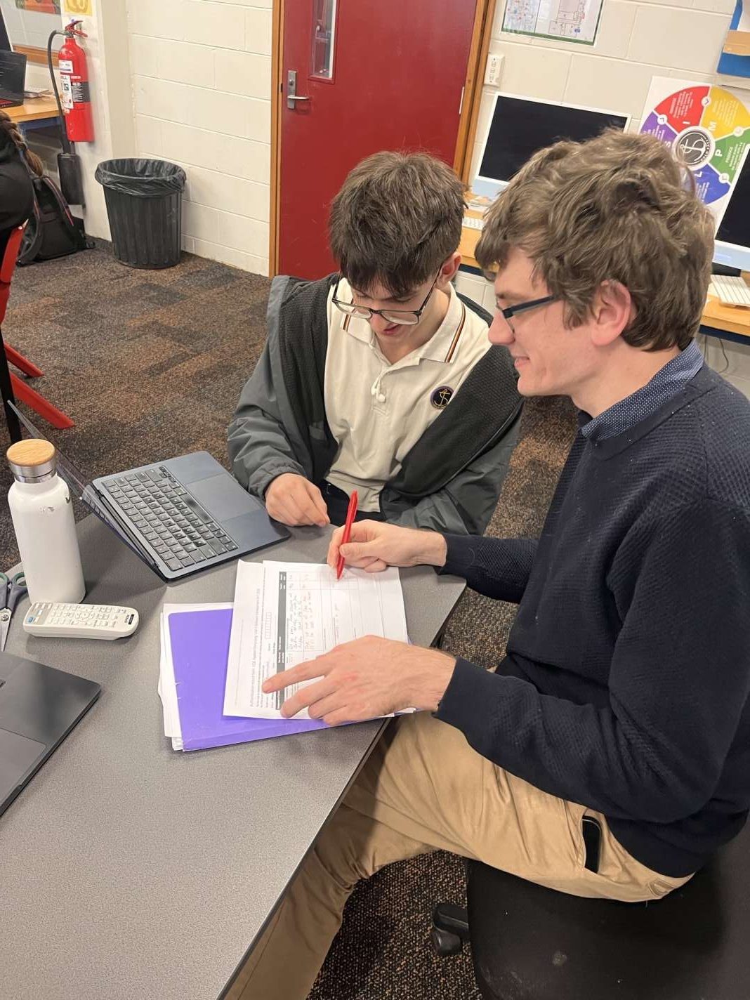 Collaborative Learning Partnerships in action.