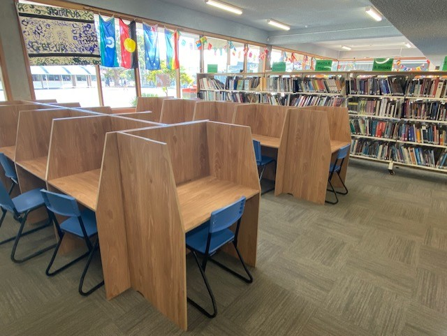 new library carrels