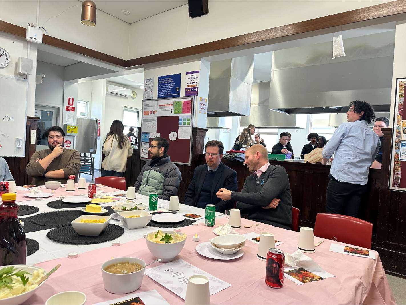 VCE-VM hosted staff lunch
