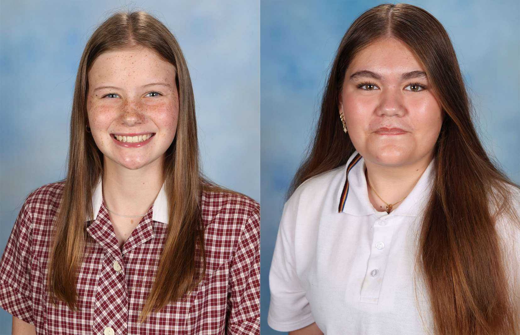 2025 Bayview School Vice Captains Isabelle Ngatai and Charlotte Dunbar