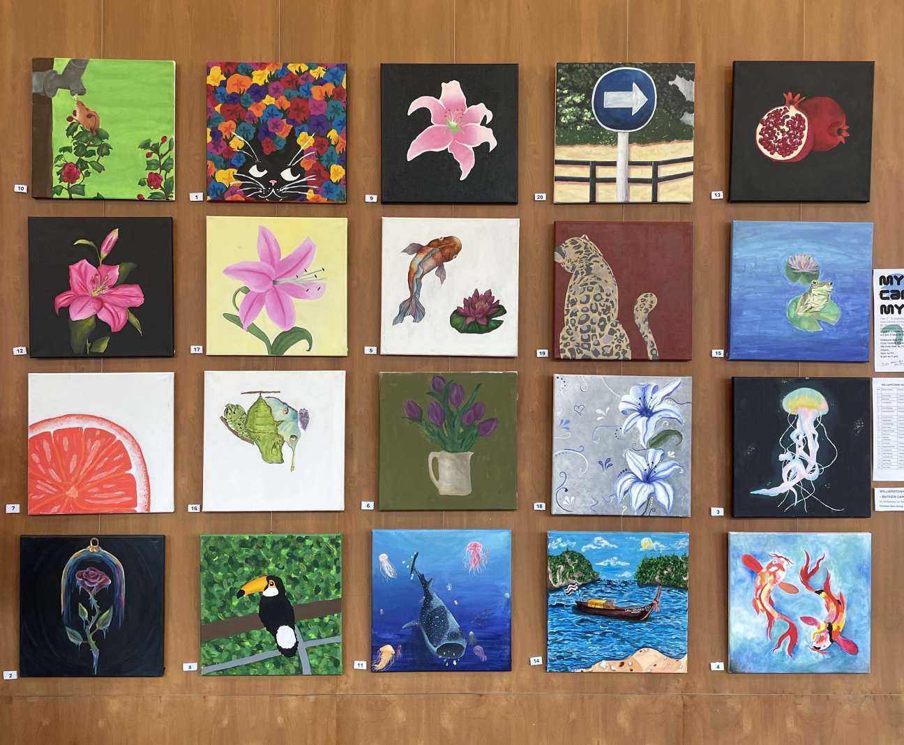 My Canvas My Art Year 9