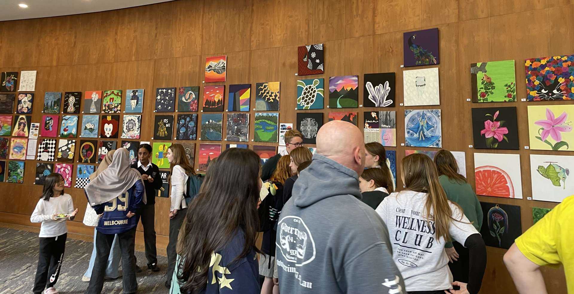 My Canvas My Art Exhibition