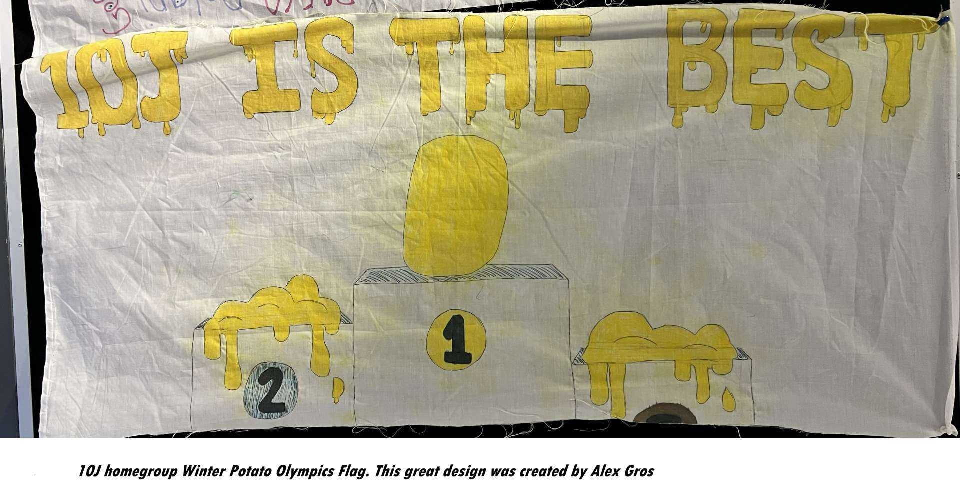 Winter Olympics flag